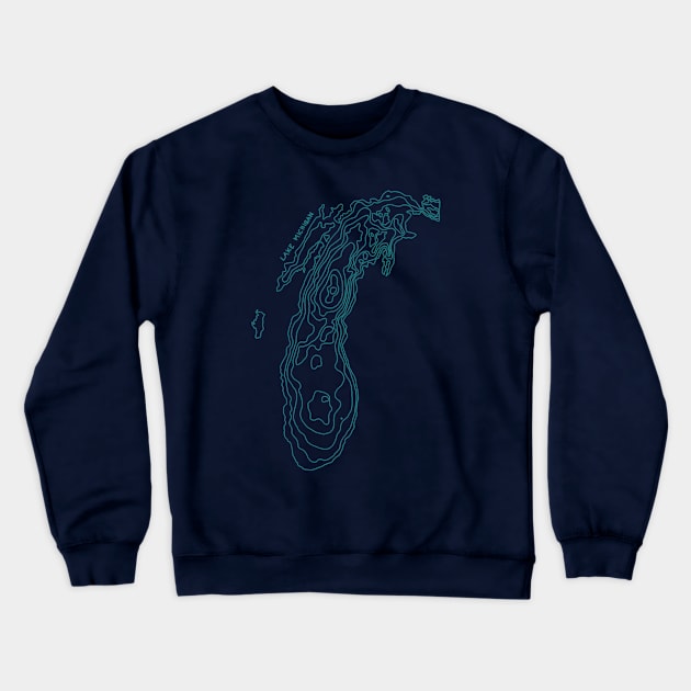 Lake Michigan Crewneck Sweatshirt by simplistictees